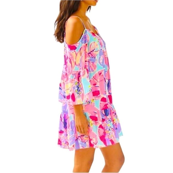 Lilly Pulitzer Alanna Dress Jam Out Multi Size S RARE - Picture 2 of 16